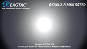 Eagletac GX30L2-R MKII SST70 Flashlight