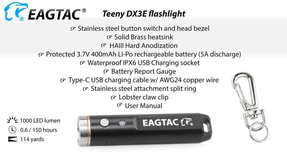 Eagletac Teeny DX3E