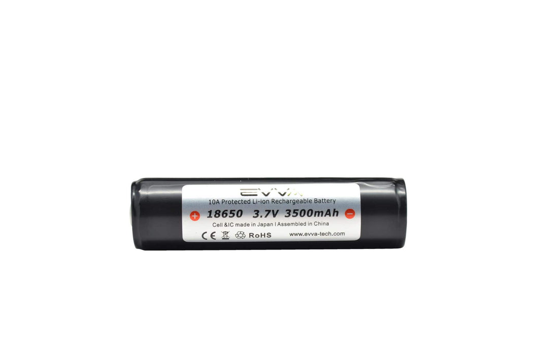 EVVA Protected 18650 NCR18650GA 3500mAh 10A li-ion Battery