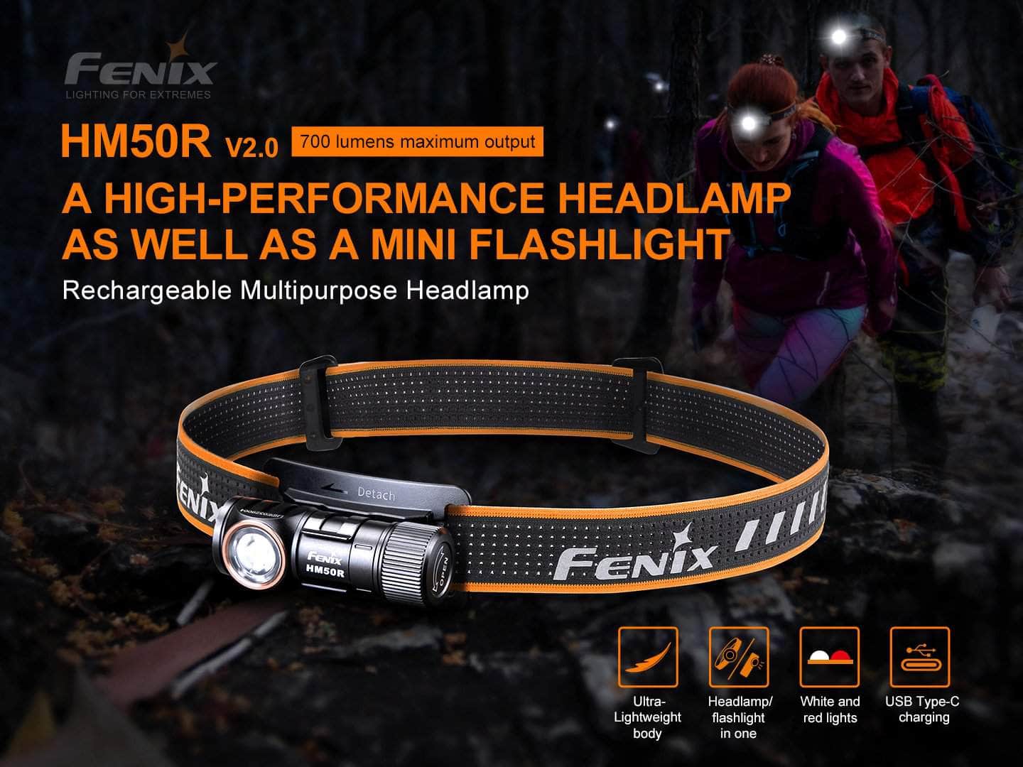 Fenix HM50R V2.0 — Killzone Flashlights