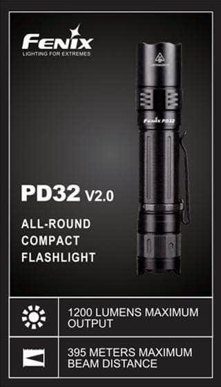 Fenix PD32 V2.0 Flashlight