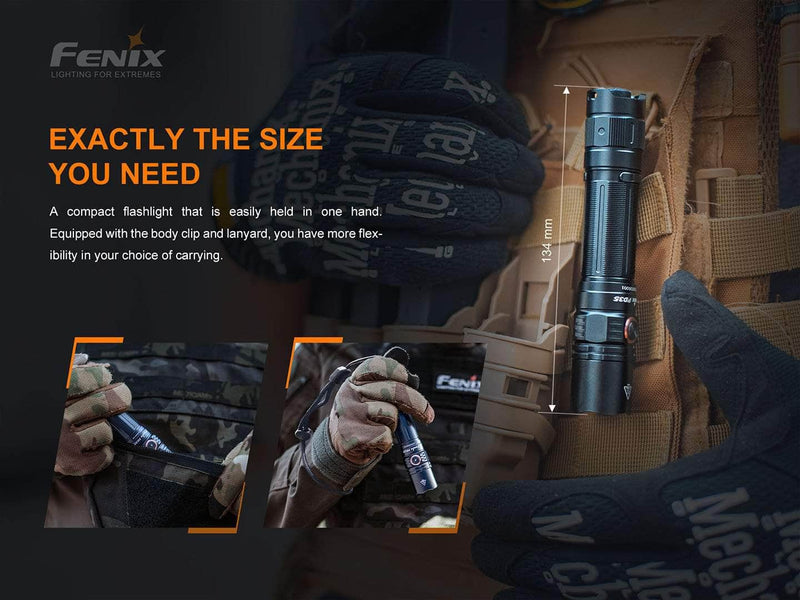fenix 35 flashlight shu Fenix PD35 V3.0 Flashlight Black (1700 lumens)