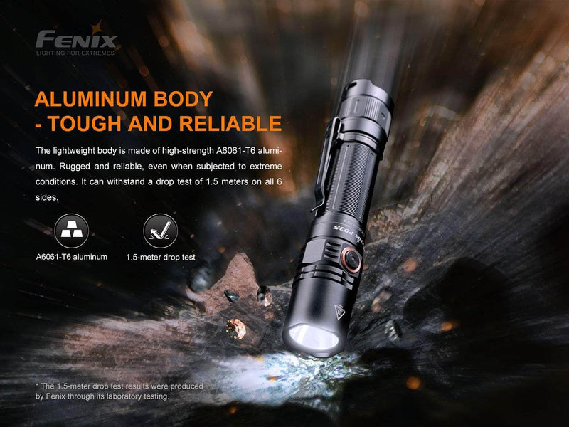 Fenix PD35 V3.0 Flashlight Black (1700 lumens) Fenix PD35 V3.0 Flashlight Black (1700 lumens)