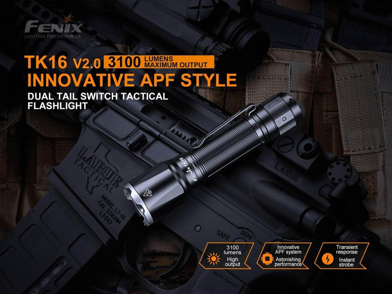 fenix flashlight for ar15 Fenix TK16 V2.0 Tactical Flashlight