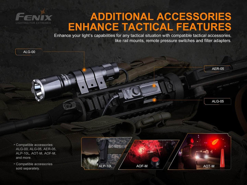 fenix flashlight for ar15 Fenix TK16 V2.0 Tactical Flashlight