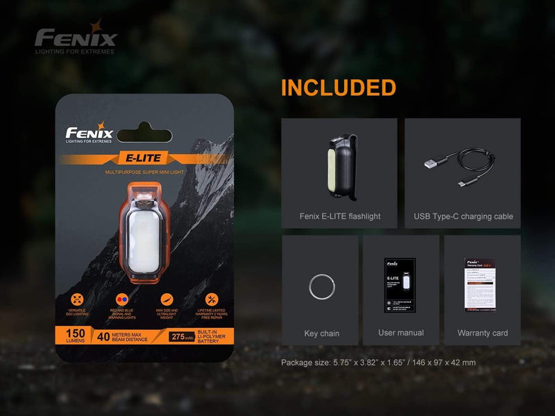 fenix e-lite mini flashlight Fenix E-Lite
