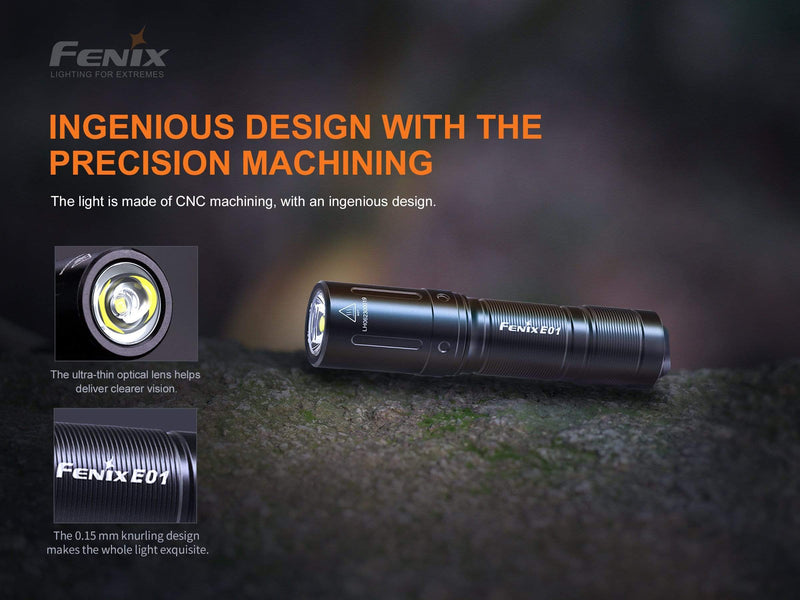 Fenix E01 V2 Black