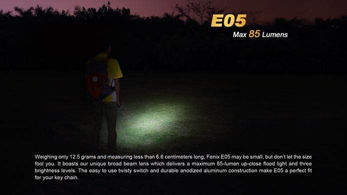 fenix eo5 flashlight Fenix E05 Black
