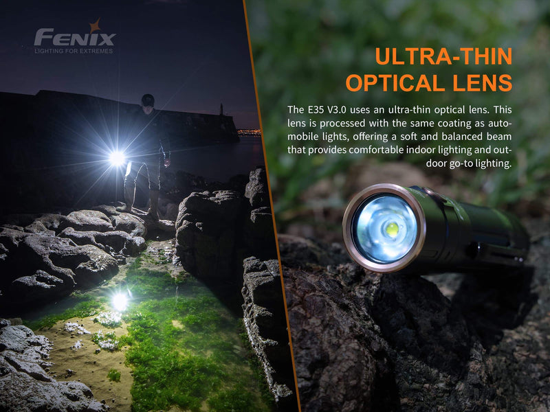 fenix e35 v3.0 edc flashlight Fenix E35 V3.0