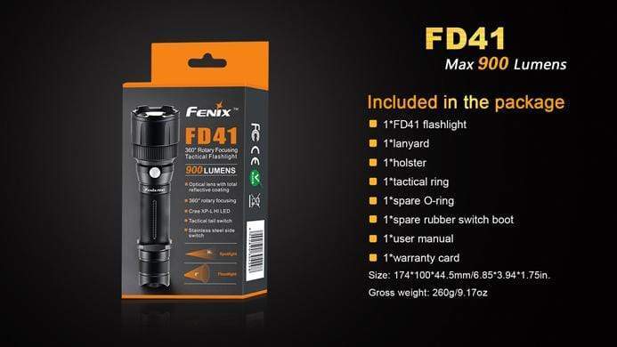 fenix flashlight 900 lumens Fenix FD41