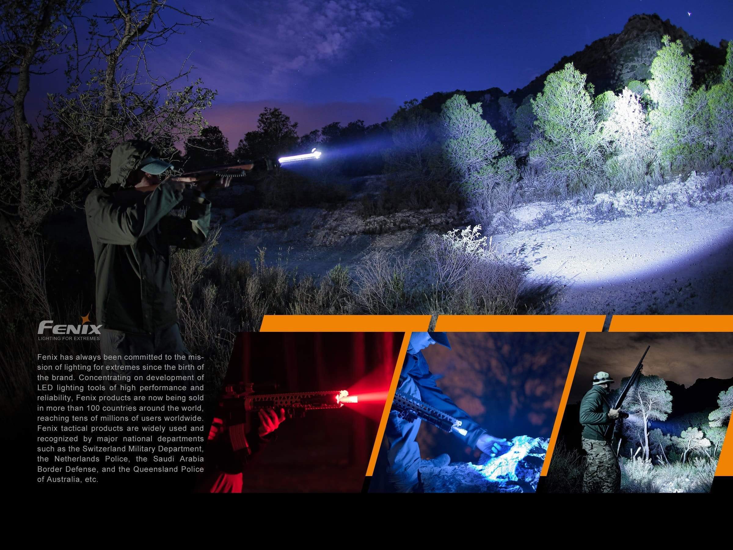 FENIX LEDライト/HT18 Fenix HT18R Rechargeable LED Hunting Light \u2013 Fenix Store