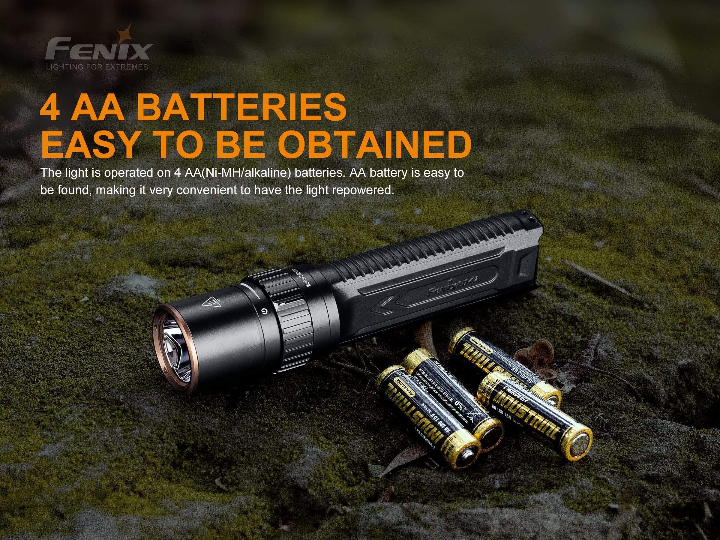 Fenix LD42 | 4xAA 1000 Lumen Rotary Switch Flashlights — Killzone