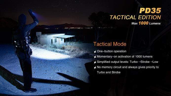 Fenix PD35 TAC - Tactical Flashlight