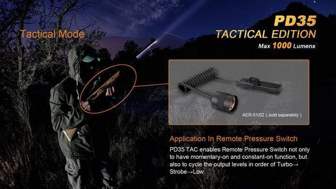 Fenix PD35 TAC - Tactical Flashlight