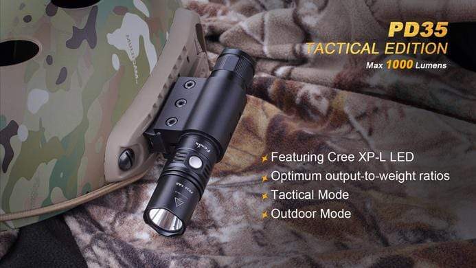 Fenix PD35 TAC - Tactical Flashlight