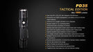 Fenix PD35 TAC - Tactical Flashlight