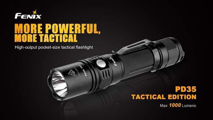Fenix PD35 TAC - Tactical Flashlight — Killzone Flashlights