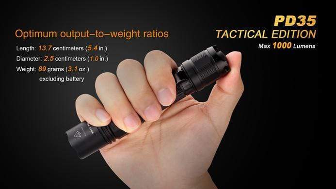 Fenix PD35 TAC - Tactical Flashlight