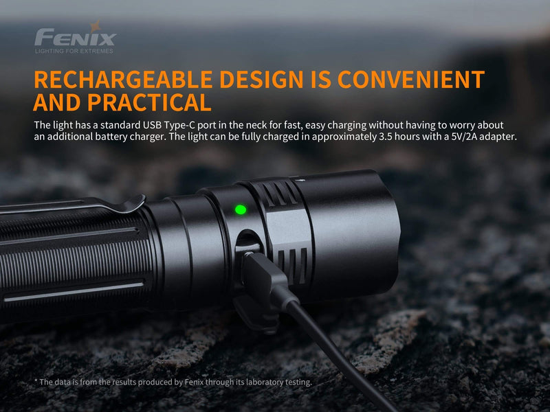 fenix flashlight charging Fenix PD40R V2.0