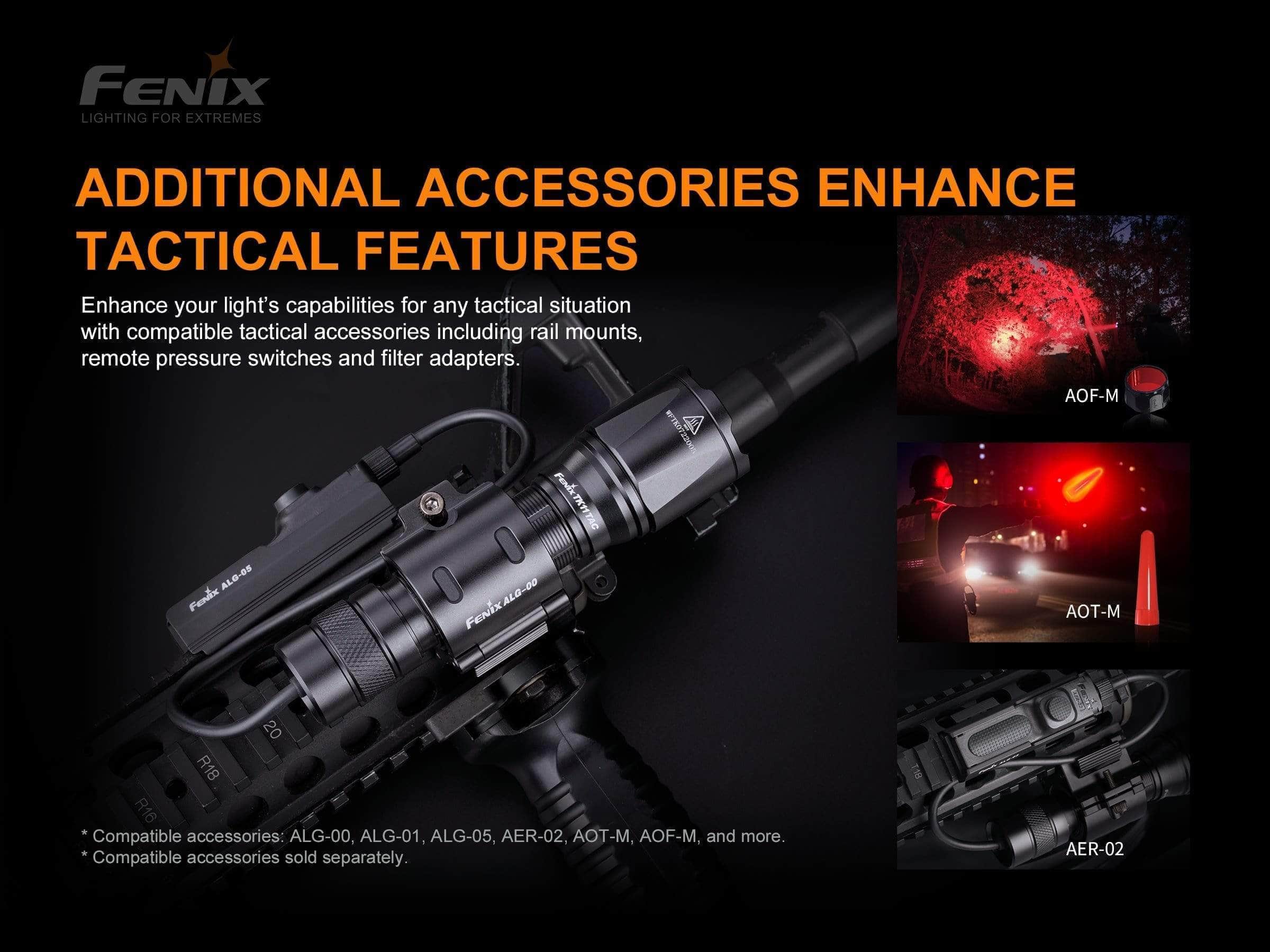 Fenix TK11 TAC | 1600 Lumen Tactical Flashlight — Killzone Flashlights