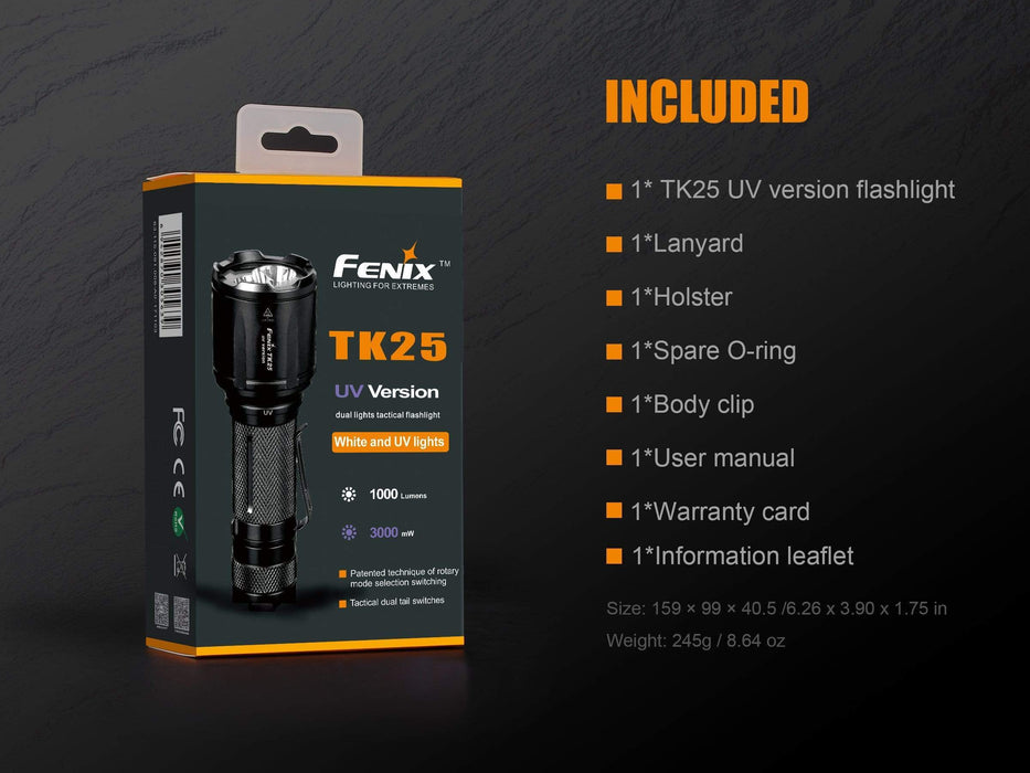 Fenix TK25UV