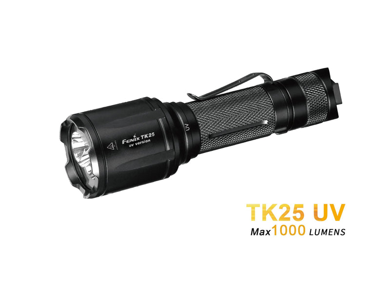 fenix 1000 lumens flashlight Fenix TK25UV