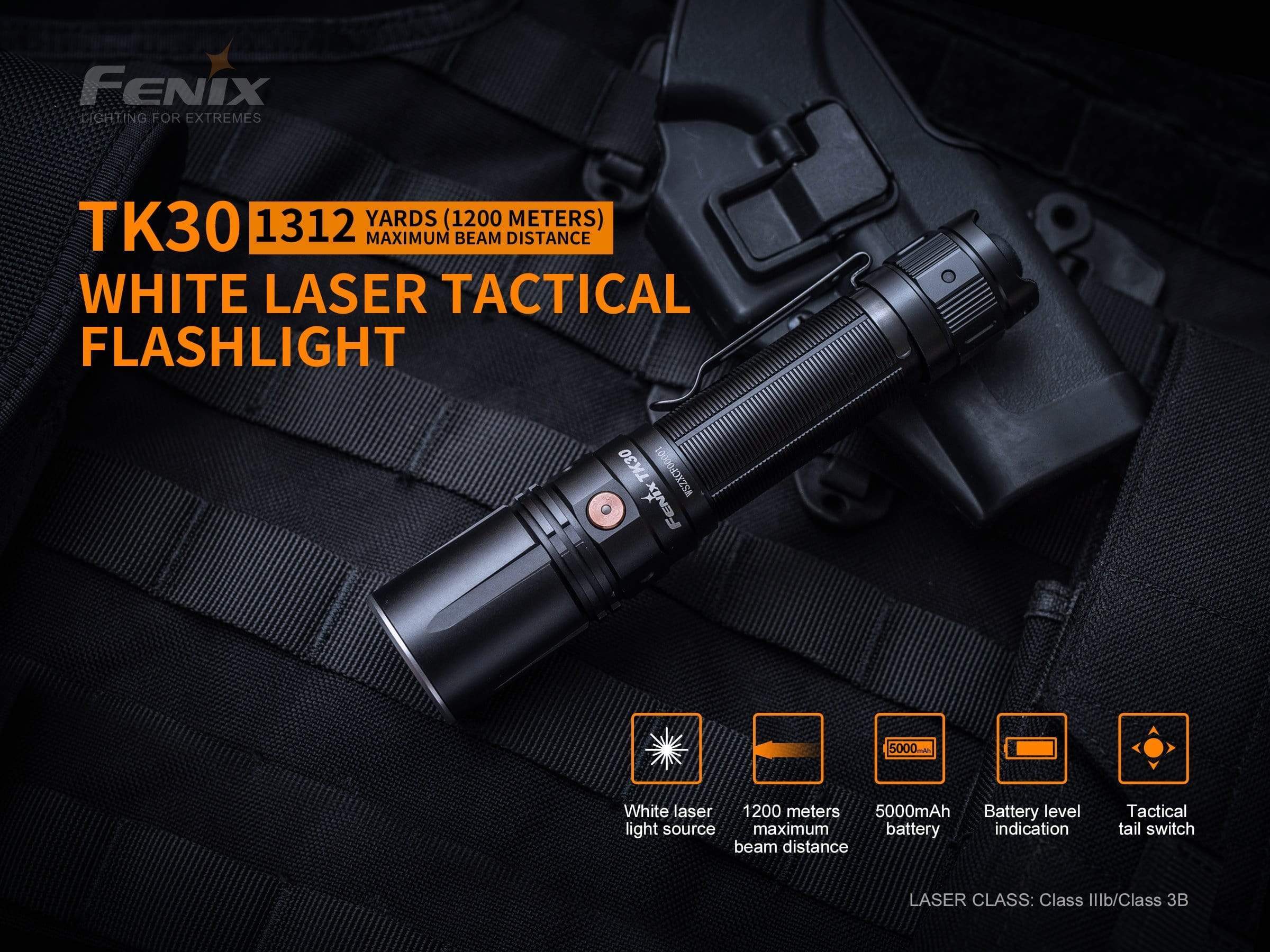 FENIX TK30 LEPライト Fenix TK30 LEP — Killzone Flashlights
