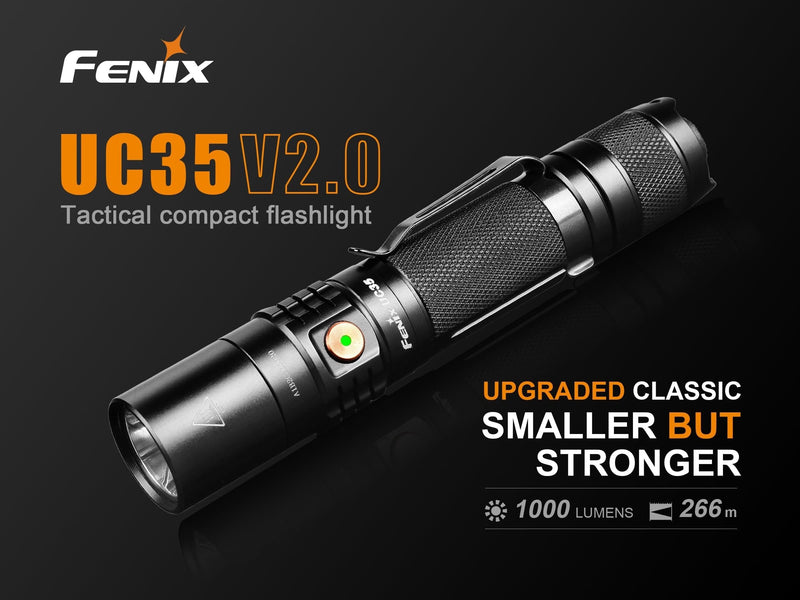 cabelas fenix flashlights Fenix UC35 V2.0 Rechargeable Flashlight