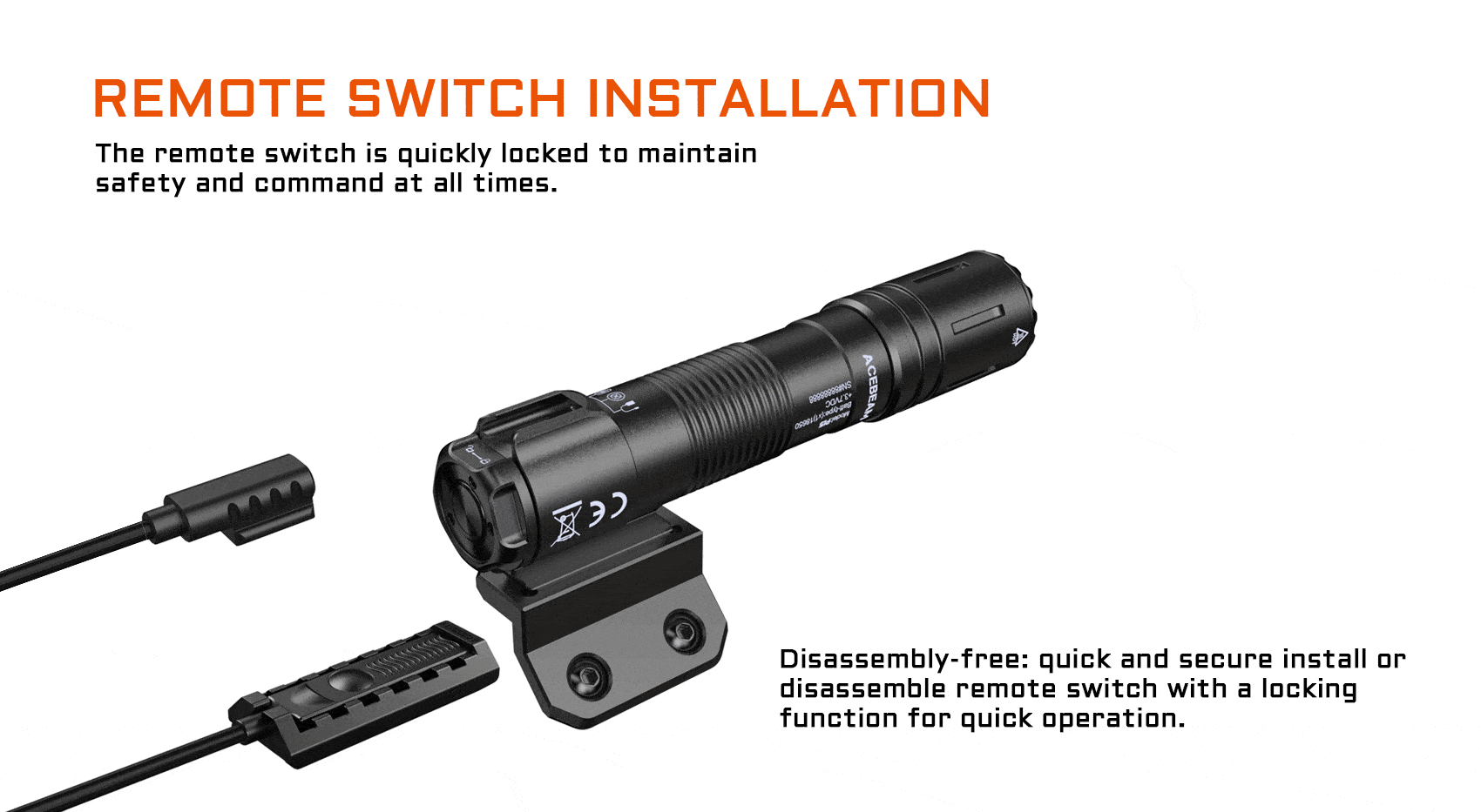 Acebeam P15 Tactical Light — Killzone Flashlights