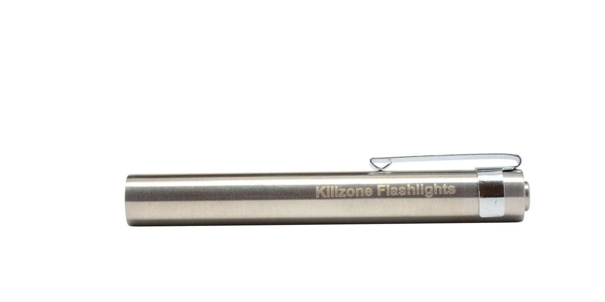 Killzone Flashlights Stainless Pen Light