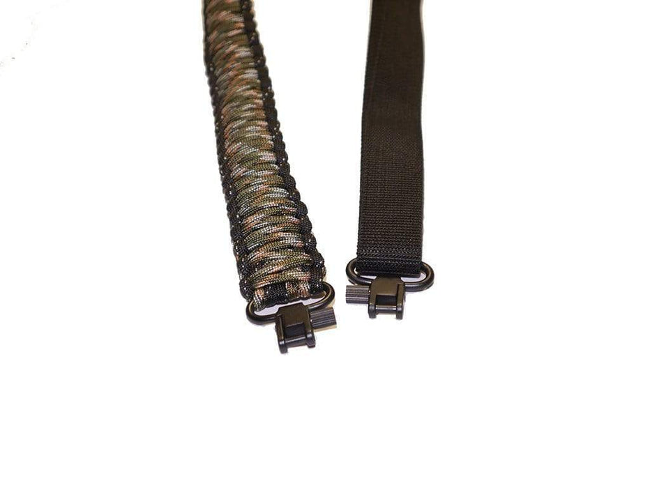 Gun Sling - Green/Black/White Camo