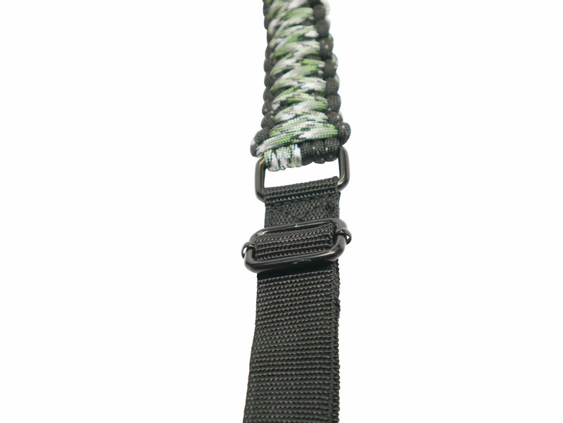 Gun Sling - Green/Black/White Camo