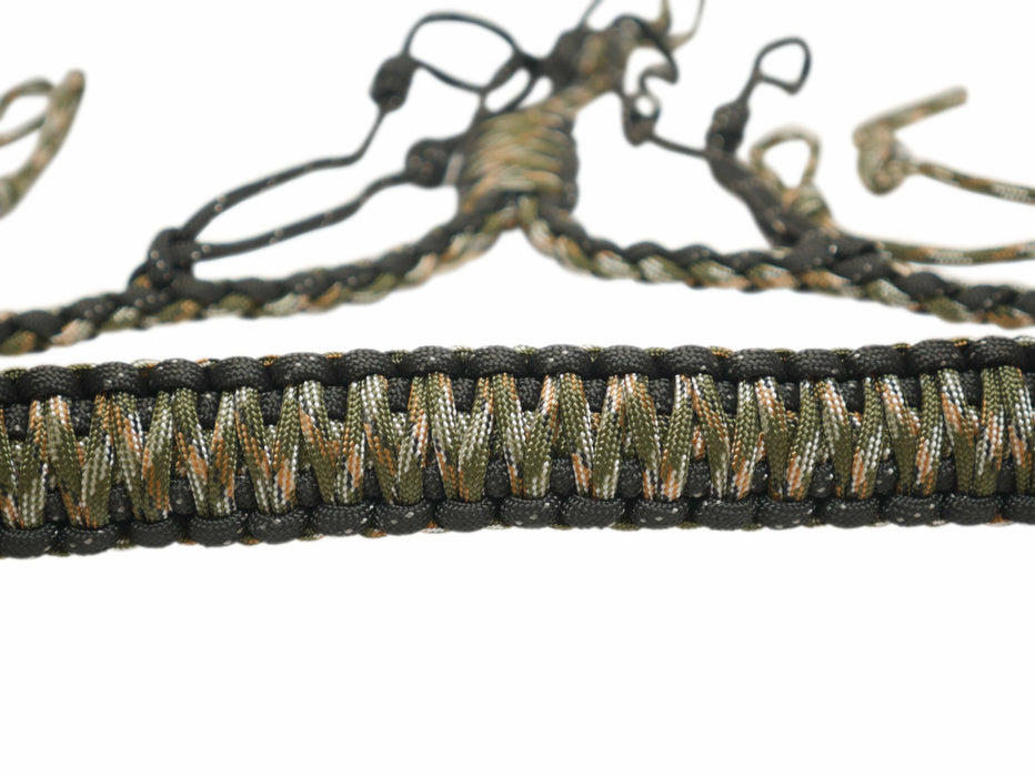 Paracord Quick Change Call Lanyard (Green Camo)