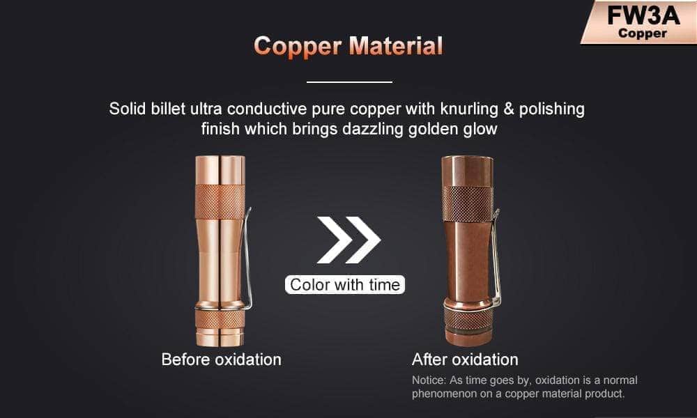 Lumintop FW3A Copper