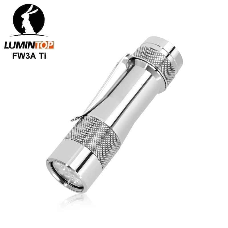 【美品】LUMINTOP FW3A 懐中電灯 SS-Nichia Lumintop FW3A Titanium — Killzone Flashlights