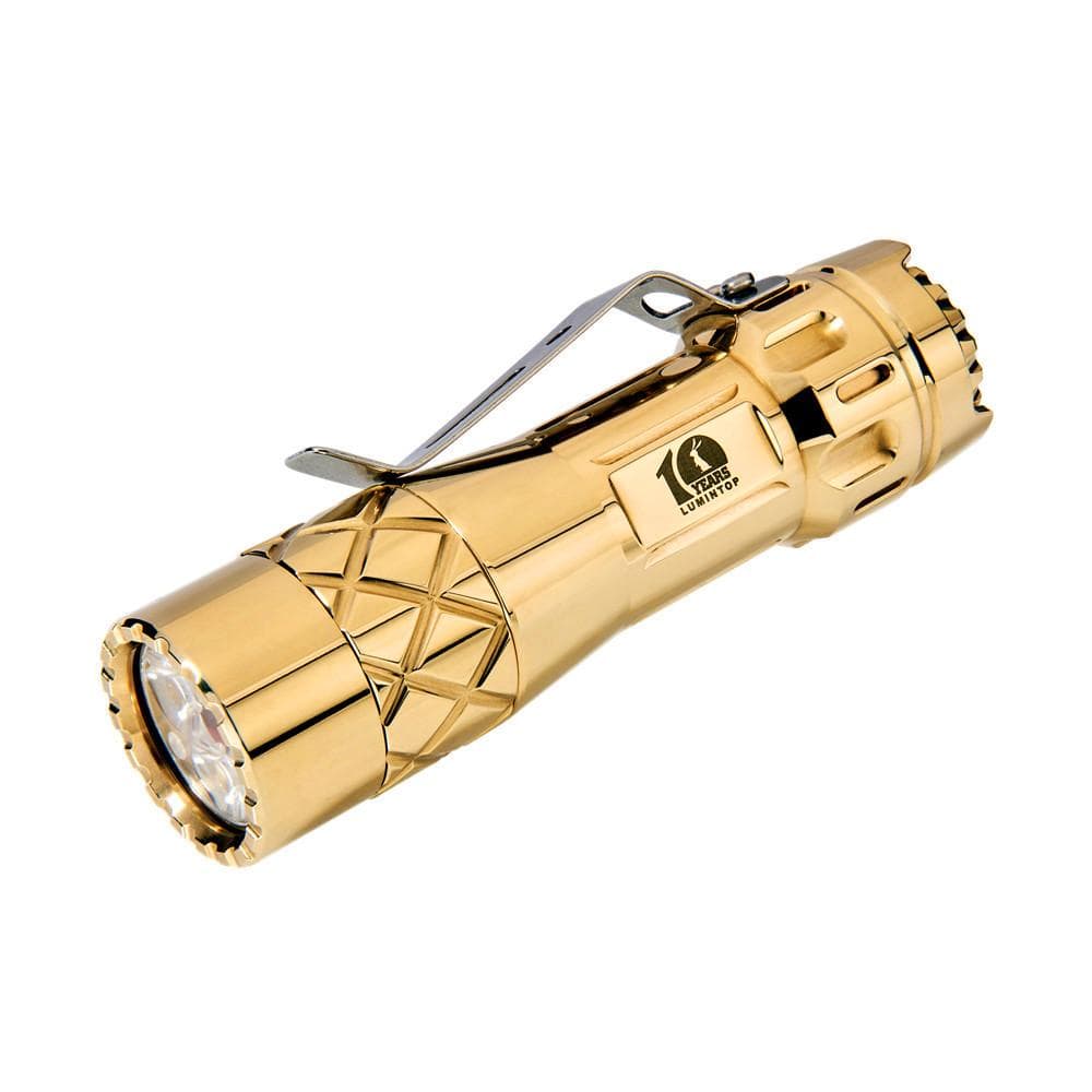 Lumintop LM10 Brass — Killzone Flashlights
