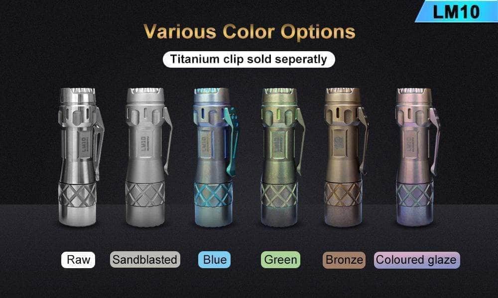 Lumintop LM10 Titanium — Killzone Flashlights