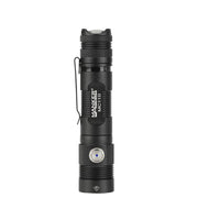 A Manker MC11 II flashlight on a white background.