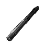 A Manker PL11 flashlight on a white background.