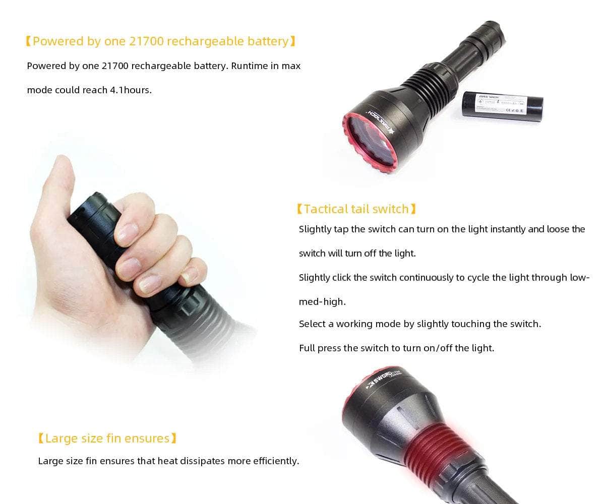 MAXTOCH L2KSD LEP SpotLight — Killzone Flashlights