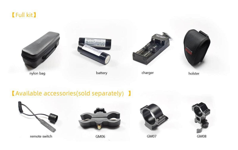 MAXTOCH L3K LEP Flashlight