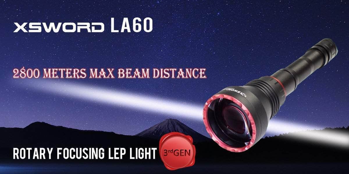 Maxtoch LA60 Rotary Focusing LEP Flashlight — Killzone Flashlights