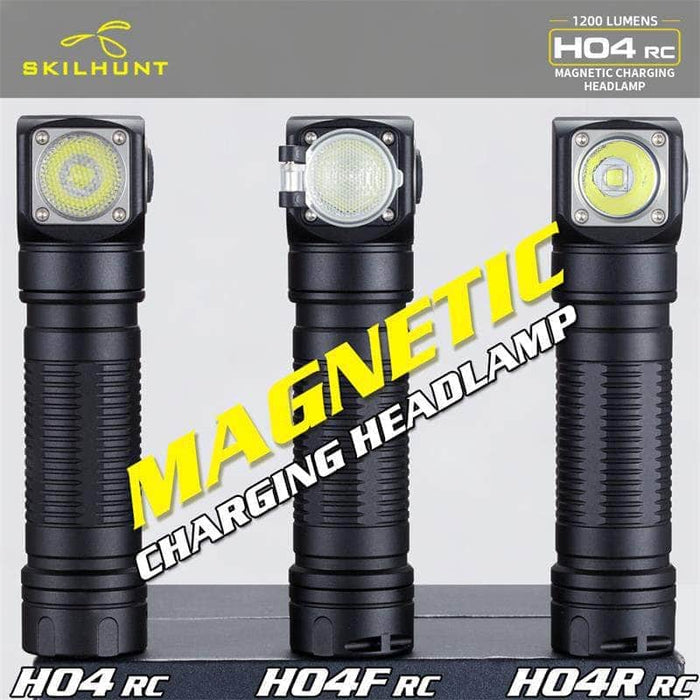 Skilhunt H04 RC Nichia 519A 4500K USB Magnetic Rechargeable LED Headlamp