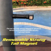 Skilhunt H04R RC High-CRI 5000k USB Magnetic Rechargeable LED Headlamp