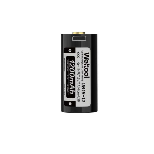 Weltool UB18-12 18350 USB Rechargeable Li-ion Battery
