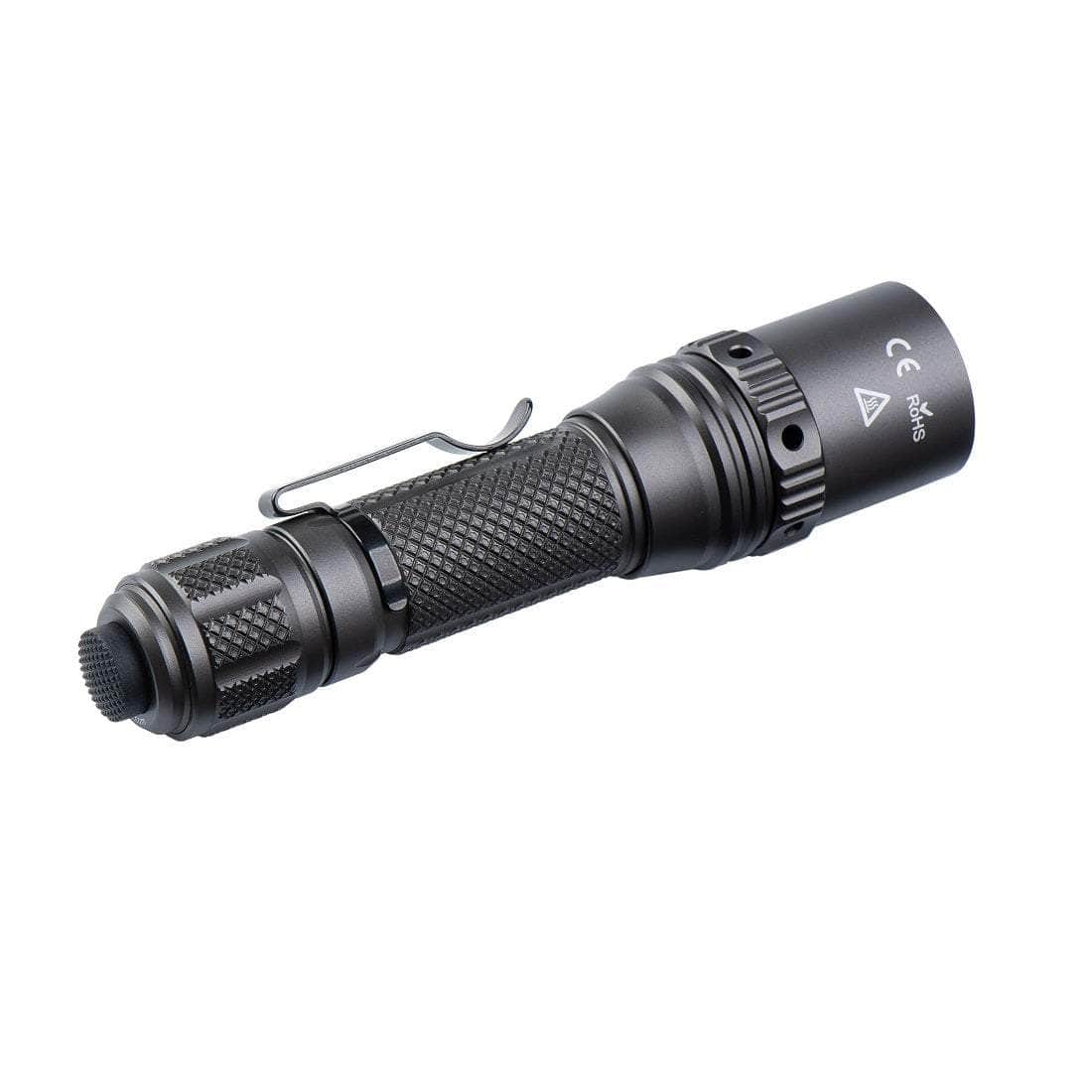 olight flashlight 900 lumens Weltool T19 Tactical Flashlight – 2050 Lumens, High CRI 5000K LED, 18650 Battery